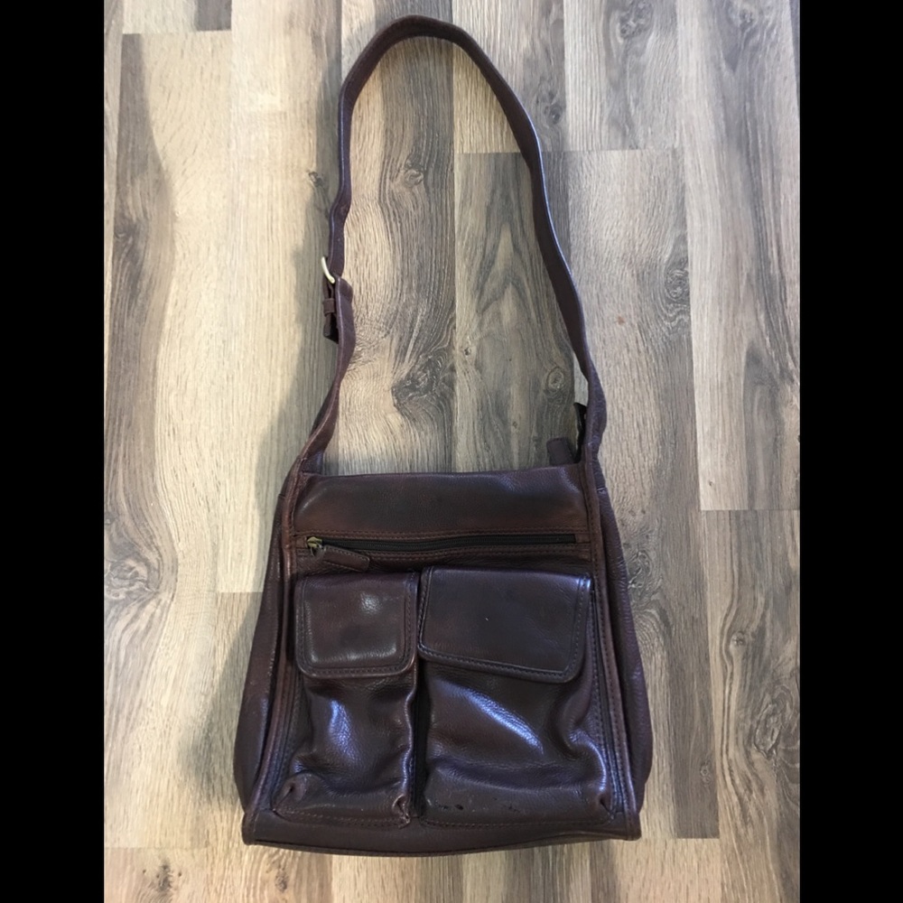 Fossil Brown Leather Purse
